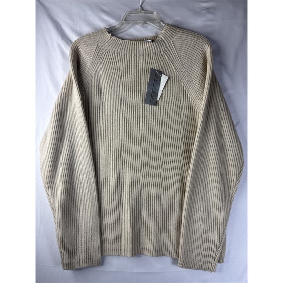 Carolyn Taylor Sweaters - Carolyn Taylor Sweater Womens Black White Funnel Neck Kinen Long Sleeve NWT